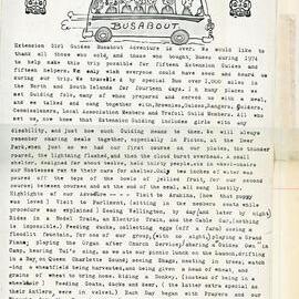 Girl Guides; Busabout Adventure; ca. 1970s