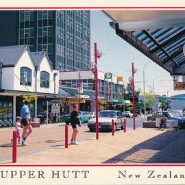 Postcard; Upper Hutt CBD; ca 1993