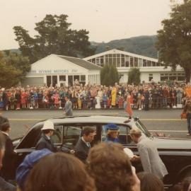 Royal Visit; Prince Charles and Princess Diana; 1983