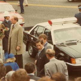 Royal Visit; Prince Charles and Princess Diana; 1983