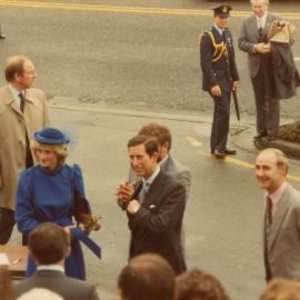 Royal Visit; Prince Charles and Princess Diana; 1983