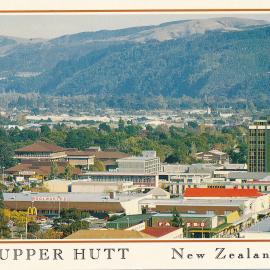 Postcard; Upper Hutt CBD; ca 1993