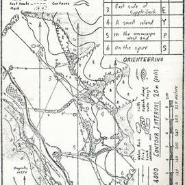 Girl Guides; First Silverstream Company; Orienteering Map; November 1976