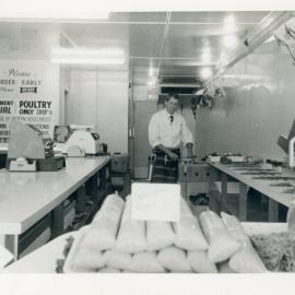 Maidstone Butchery; Behind the Counter; ca. 1966-1970