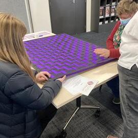 Upper Hutt Libraries; Tukutuku Panel Workshop; June 2024