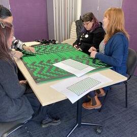 Upper Hutt Libraries; Tukutuku Panel Workshop; June 2024