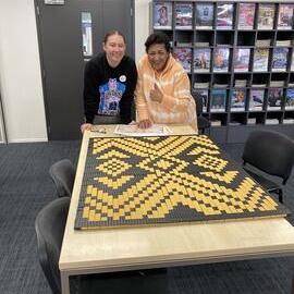 Upper Hutt Libraries; Tukutuku Panel Workshop; June 2024
