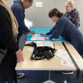 Upper Hutt Libraries; Tukutuku Panel Workshop; June 2024