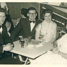 Patricia Mears and Friends at Rugby Ball; ca. 1962