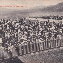 Crowd at Trentham Racecourse; No Date