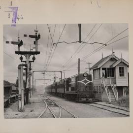 Rail Station; Upper Hutt; 1954