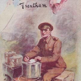 Postcard; I am thinking of you at Trentham; ca 1914-1918