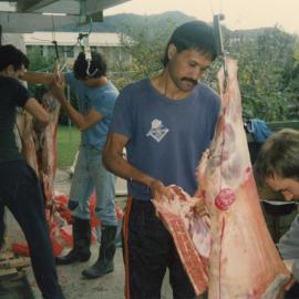 General Motors; Food Parcels for Workers on Strike; ca. 1986