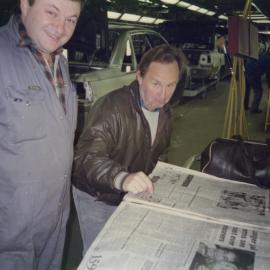 General Motors; Mike Sinai and Colleague; ca. 1990