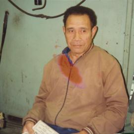 General Motors; Employee on Break; ca. 1990