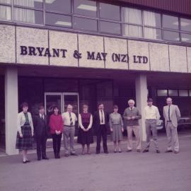 Bryant & May; Staff Outside Factory; 1985