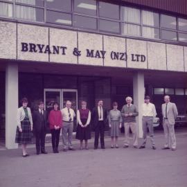 Bryant & May; Staff Outside Factory; 1985