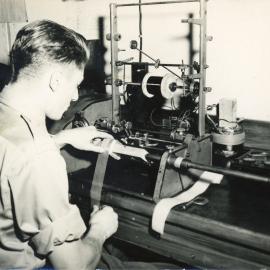 Trentham Military Camp; Private Scott; ca. 1947-1955