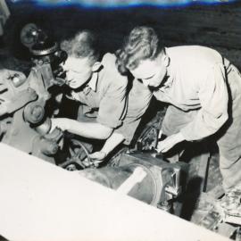 Trentham Military Camp; 6 Pdr. Twin Gun; ca. 1947-1955