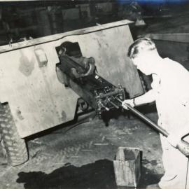 Trentham Military Camp; Corporal Morgan; ca. 1947-1955