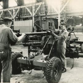 Trentham Military Camp; Private Stone and Private Chapman; ca. 1947-1955