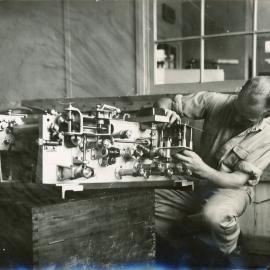 Trentham Military Camp; Lance Corporal Aldridge; ca. 1947-1955