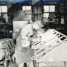 Trentham Military Camp; Staff Sergeant Whiteman; ca. 1947-1955
