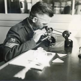 Trentham Military Camp; Sergeant Littlejohn; ca. 1947-1955