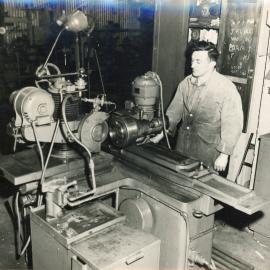 Trentham Military Camp; Sergeant Glenn; ca. 1947-1955