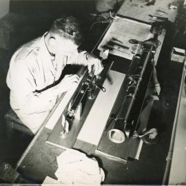 Trentham Military Camp; Sergeant Littlejohn; ca. 1947-1955