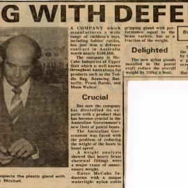 McCabe Industries Ltd; Newspaper Clipping; 1980
