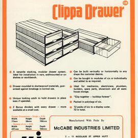 McCabe Industries Ltd; Clippa Drawer Flyer; ca. 1986