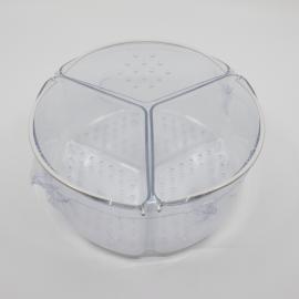 McCabe Industries Ltd; Segmented Blanching Basket; ca. 1980s