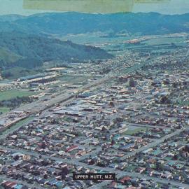 Aerial Postcard of Upper Hutt; ca. early 1990s