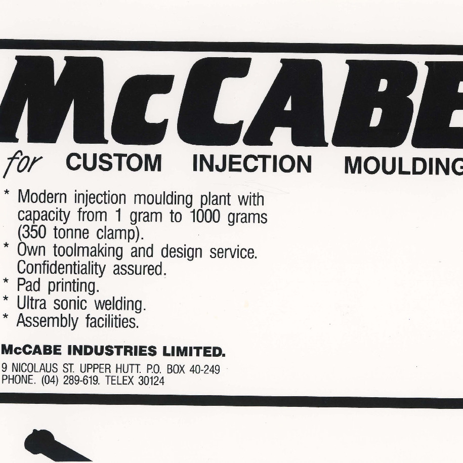 McCabe Industries Limited 