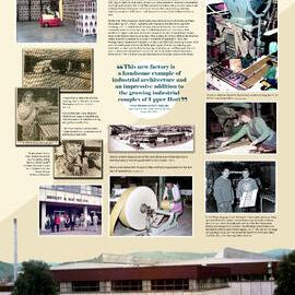 Upper Hutt: City of Industry Exhibition; Upper Hutt Factories Panel 1; 2024