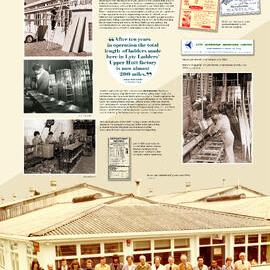 Upper Hutt: City of Industry Exhibition; Upper Hutt Factories Panel 2; 2024