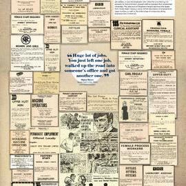 Upper Hutt: City of Industry Exhibition; Situations Vacant Panel; 2024