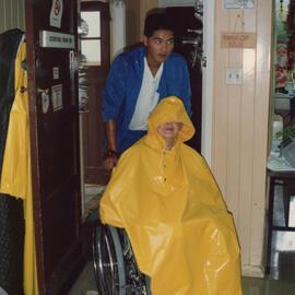 Silverstream Hospital; Orderly and Patient; 1988