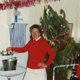 Silverstream Hospital; Nurse Filling a Bucket; 1988