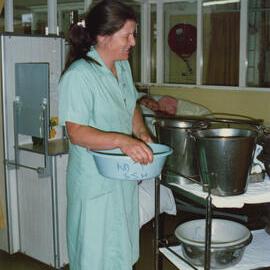 Silverstream Hospital; Kay with Buckets; 1988