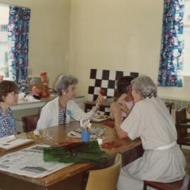 Silverstream Hospital; Crafting; ca. 1989
