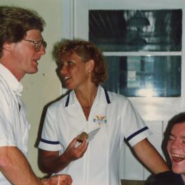 Silverstream Hospital; Physiotherapy Xmas Party; ca. 1988