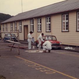 Silverstream Hospital; Painting Buildings; ca. 1987