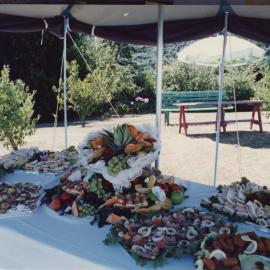 Silverstream Hospital; Garden Party Food Table; 1988