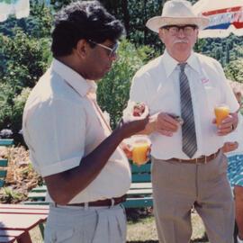 Silverstream Hospital; Dr. Kalupahana and Stan Dobson; 1988