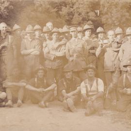 Soldiers Marching Over the Rimutakas; ca. 1915-1918