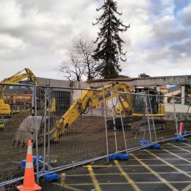 Upper Hutt Courthouse Demolition; July 2025