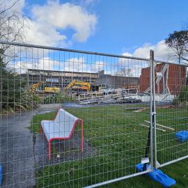 Upper Hutt Courthouse Demolition; July 2025