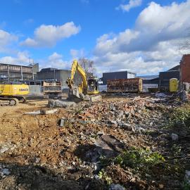Upper Hutt Courthouse Demolition; July 2025